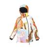 Fila X James Jean Collaboration Hooded Fashion Warm Printed Long Sleeve Winter Ski Jacket Unisex Jacket A11U446903F-ZA