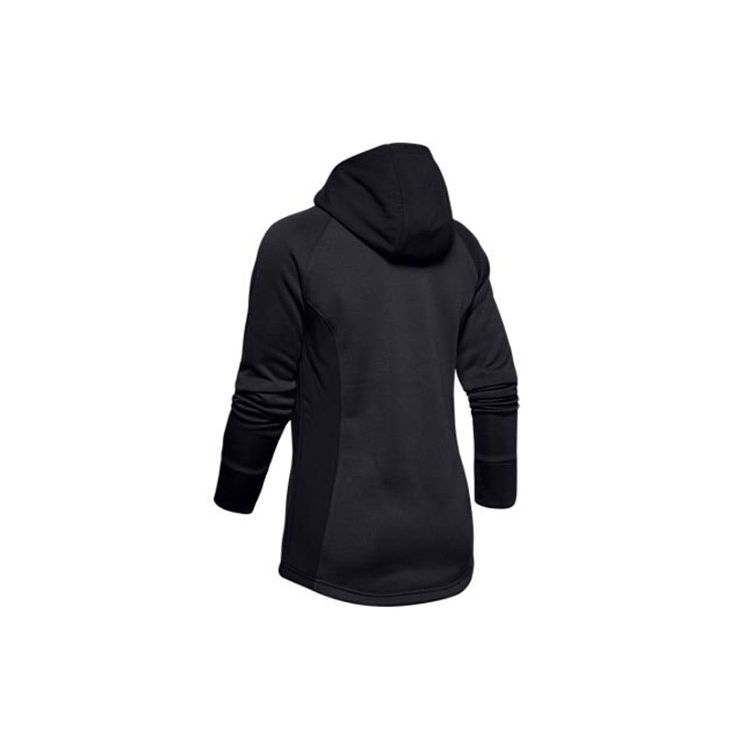 Under Armour Swacket Training Sports Hoodie Jacket Women Tops Black 1344445-001