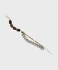 Noirer Gemstone Layered Bracelet (Brown)