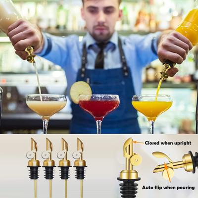 Universal Food Grade Smooth Pouring Lightweight Wine Bottle Liquor Dispenser Nozzle Kitchen Tools Vinegar Bottle Stopper