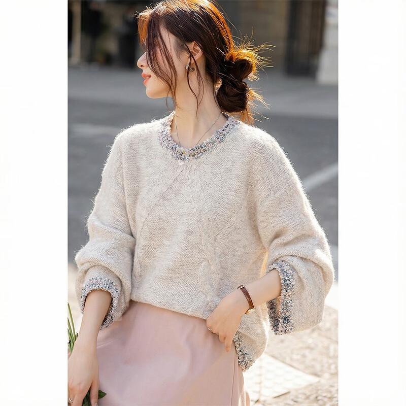 Mokana Women's Loose Knit Winter Sweater