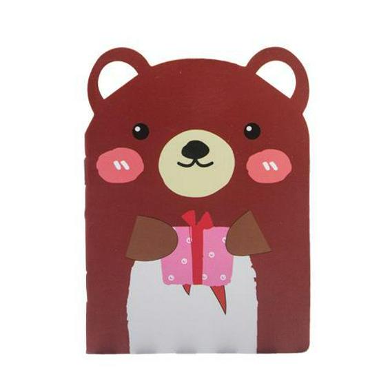 Cute Cartoon Animal Mini Notebook - Pocket-Sized Korean Diary for Students
