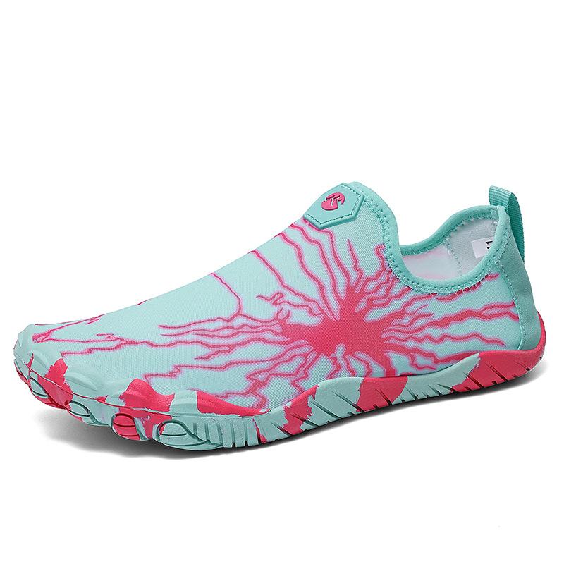 

Traceway shoes men s trendy brand fashion single item wear casual wading shoes couple waterproof swimming running 45 зелёный