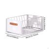 Pull Out Cabinet Organizer Slide Drawer Carbon Steel Portable Sliding Mesh Basket for