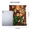 Custom Demon Slayers Drawstring Backpack Women Men Sport Gym Sackpack Foldable Manga Shopping Bag Sack