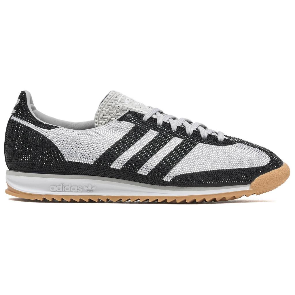 adidas Originals SL 72 Niedrige Freizeitschuhe Damen Silber Schwarz KJ6151