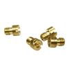 Professional Carburetor Nozzle Set Carburetor Main & Auxiliary Jet Set Brass Nozzel  for Vehicle Modification