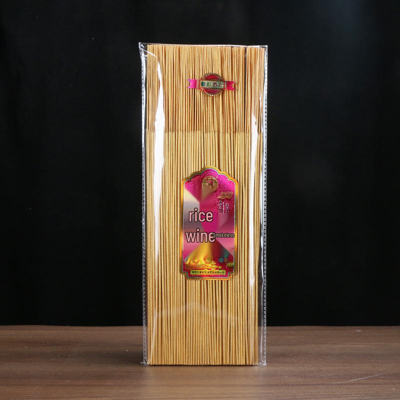 Sandalwood Buddha Incense: Fragrant, Non-Shedding Bamboo Sticks for Home and Worship.