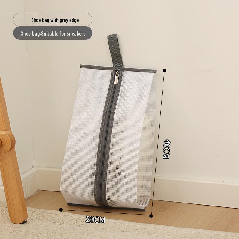 Frosted Drawstring Shoe Storage Bags - Dustproof & Moistureproof for Home, Travel & Dormitory Use