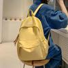 Large Capacity Women Backpack Travel Bags Casual Nylon Student School Bags Solid Color Fashion Bags for Women Girls Bookbags