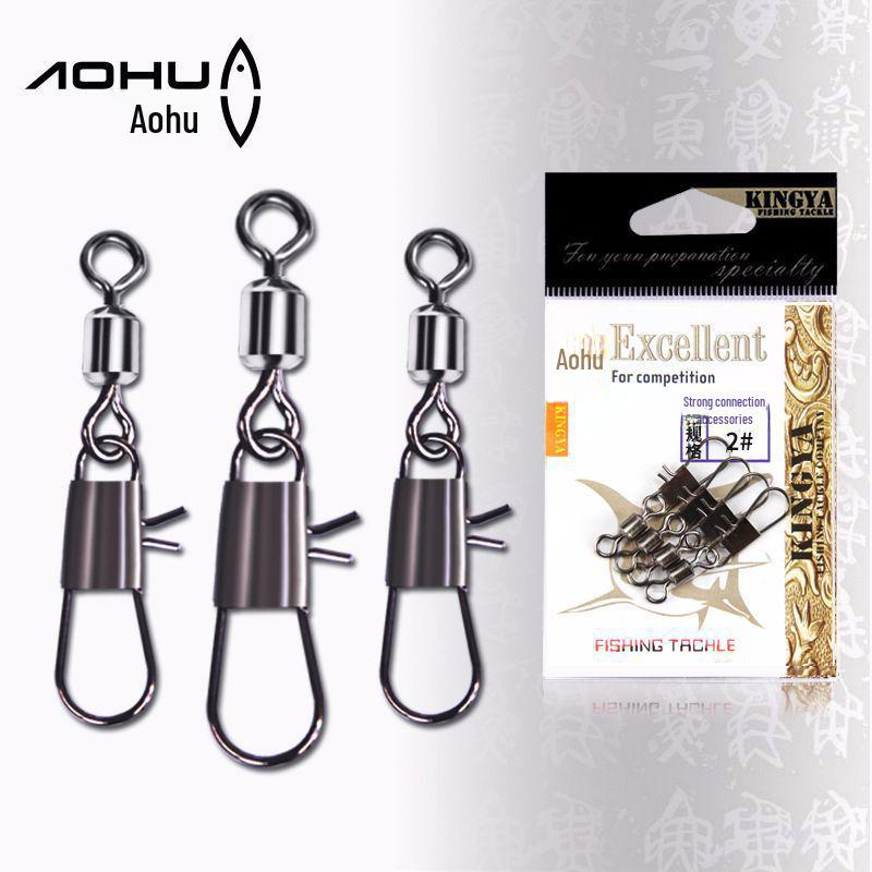 

Рыболовные снасти Aohu: 8-образный коннектор для морской рыбалки с булавкой Size 7