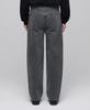 Musinsa Standard Belted Semi-Balloon Denim Pants [Gray]