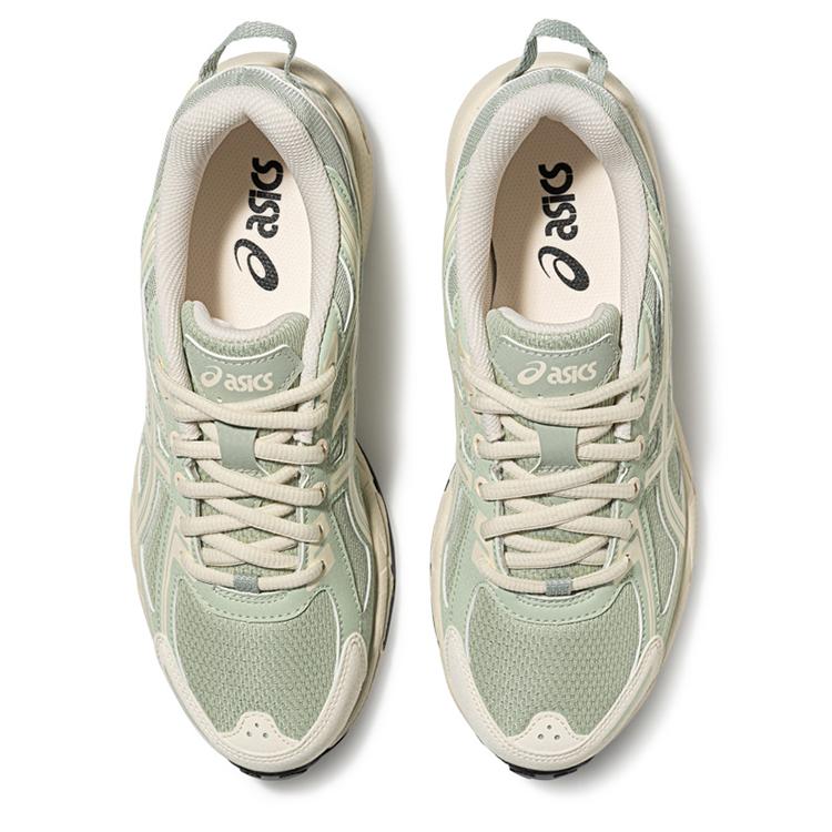 Asics Buty do biegania Gel-Venture 6 Trail Retro Niskie Unisex Szaro-Zielone 1203B030-302
