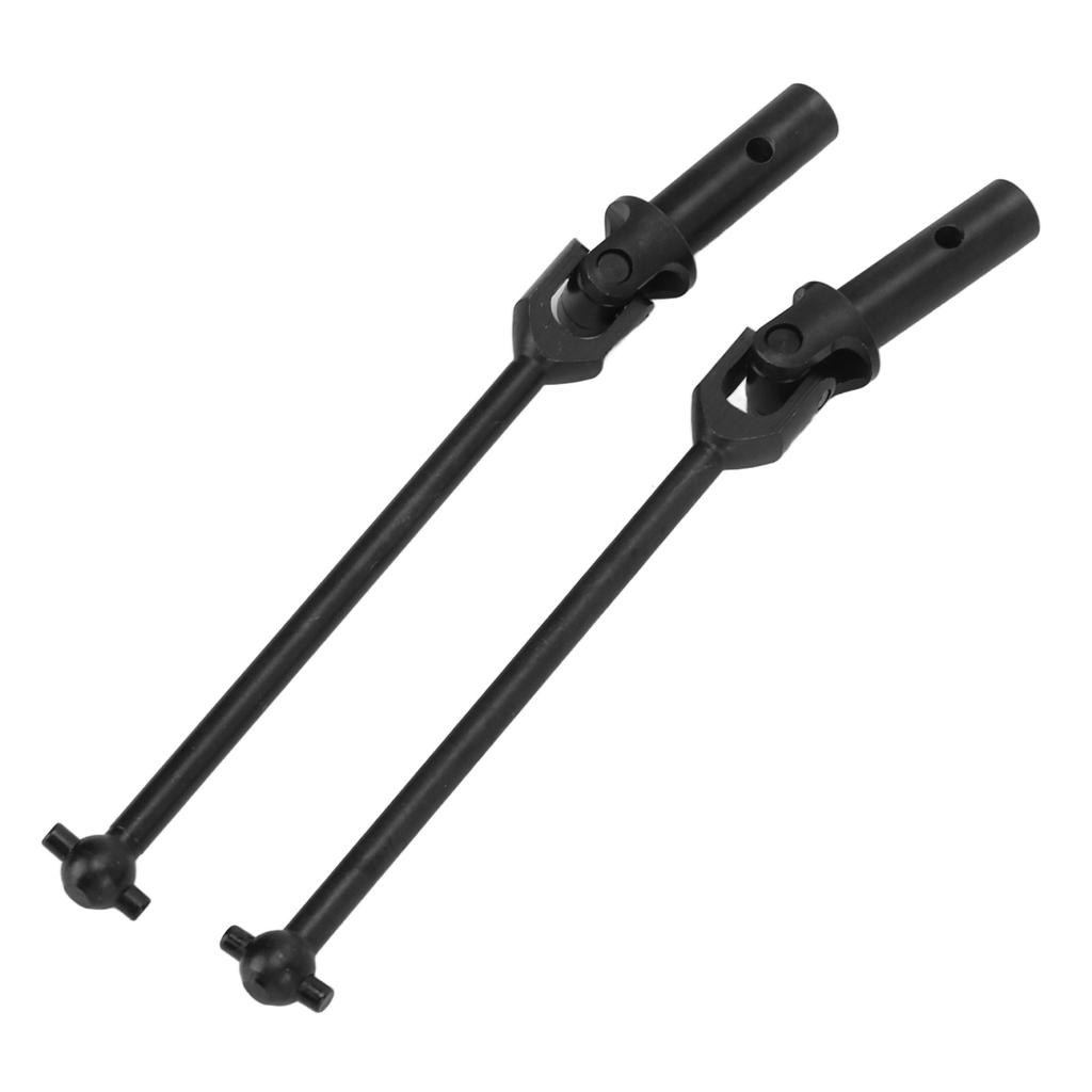 2Pcs 85712 Universal Drive Shaft Steel Black Steel Driveshaft for HSP 94885 RC Car 1 8