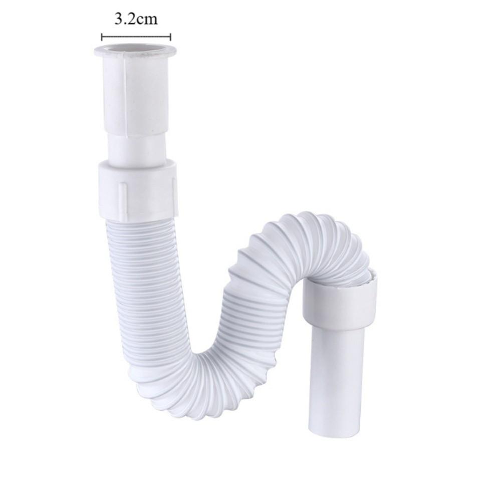 Odor-Proof Kitchen Sink Drain Pipe Leak-Proof Universal Sink Drain Tube Easy Installation Antifreeze Bowl Sink Water Hose