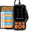 Nuovo Modello 2025, Supporta 8 Lingue, Strumento Professionale di Diagnosi Auto OBD2, Vendita Diretta di Fabbrica V520, Lettore di Codici e Strumento di Scansione Professionale, Cancella