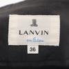 LANVIN en Bleu Border Pattern Mini length Balloon skirt With inner pants Women Used