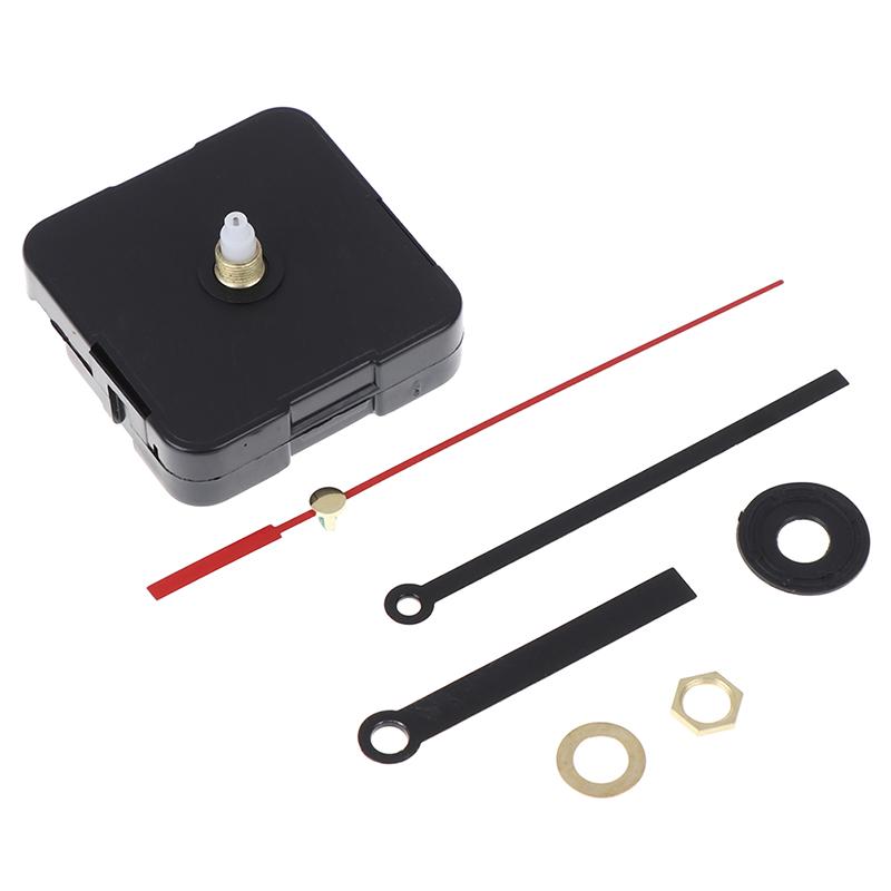1Set Silent Quartz Clock Movement Clockwork Mechanism Kit DIY  With Hook Drop