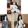 Oversize Vneck Tshirt For Women With Embroidery And Raglan Sleeves For Fall Winter Fashion