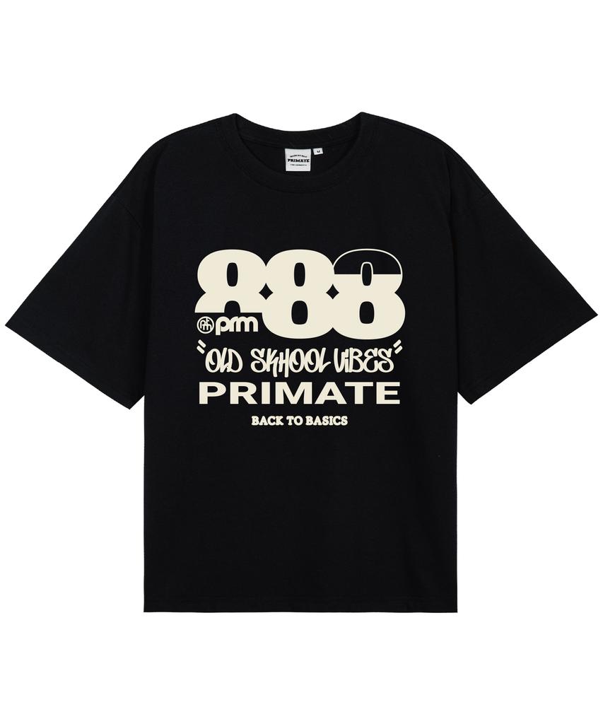 PRIMATE [Cool Cotton] Vibes Oversized Short Sleeve T-Shirt 8 Colors (B Type)