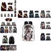 Fashionable Demon Slayer Backpack With Spacious Compartments And Cartoon Pattern Design