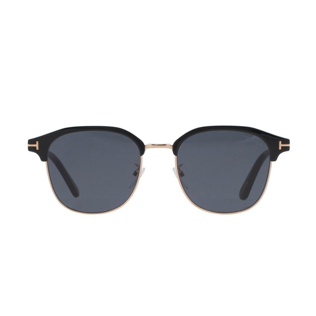 TF Logo Design Acetate Irregular Shape Sunglasses Men sunglasses Black FT0890K01A