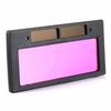 2Pcs Solar Automatic Darkening Lens Welding Helmet Lens Filter for Repair Projects Built in Battery