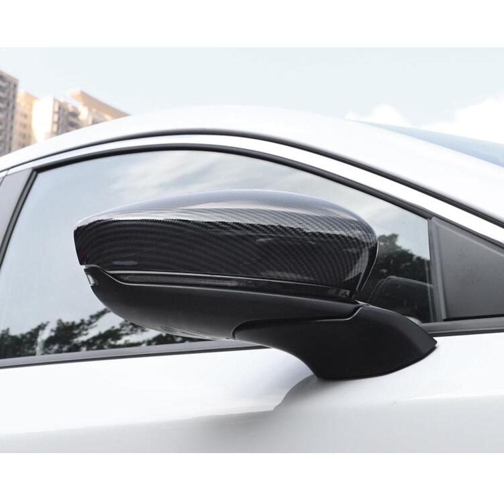 Car Body Decoration Rear View Rearview Side Glass Mirror Cover Trim Frame Sticks For Mazda 3 Mazda3 Axela M3   