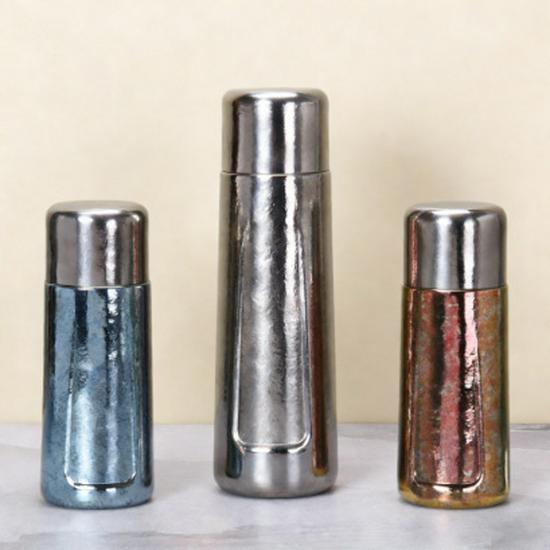 Pure Titanium Magnetic Insulated Car Mug - High-End Portable Tea Cup