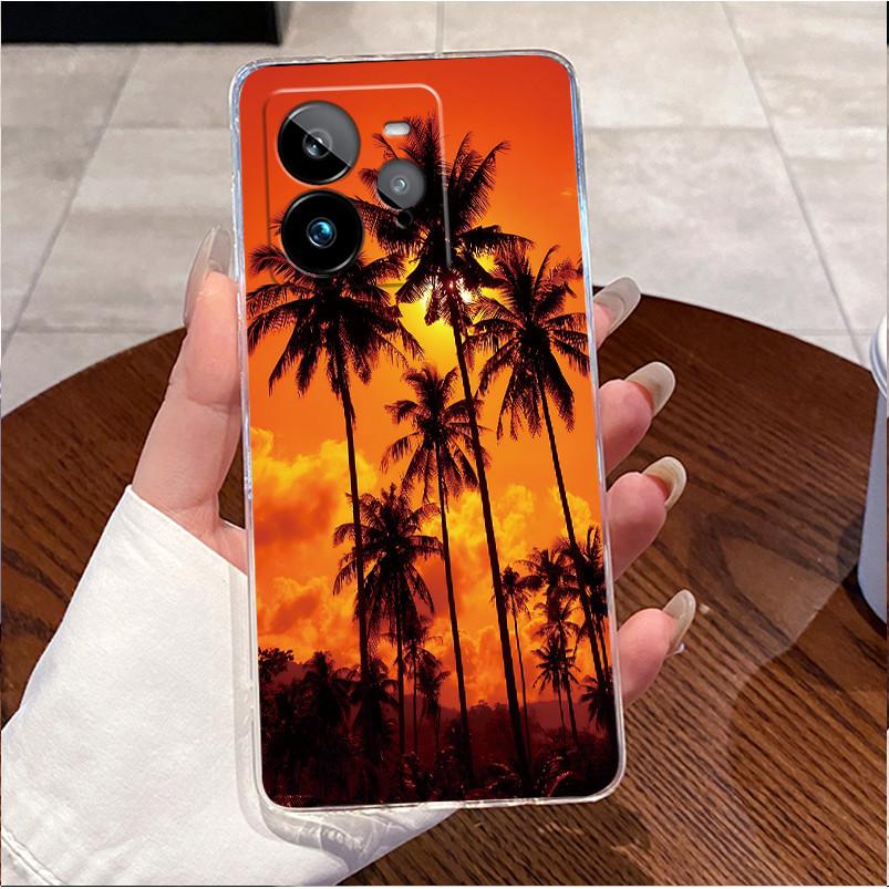Cute Funny Cartoon Cat Design Pattern Phone Case For Realme GT 7 Pro 5G Clear TPU Soft Cover Anti-scratch Couple Shell