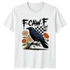 F-Caw-F Crow Birds Graphic Mens T-Shirt Womens Tee Animal Unisex Top
