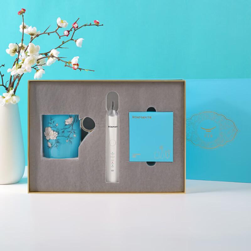 Auratic Ceramic Mug and Electric Toothbrush Set