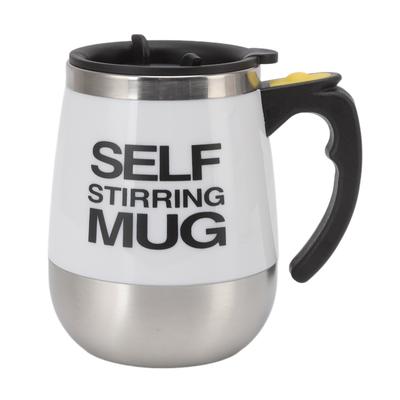 Taza agitadora automática 400ml Forro de acero inoxidable Alimentada por batería Taza mezcladora eléctrica para viajes