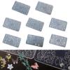 Professional Nails Art Molds Flower Theme Small Accessories Mold Nails Decorative Molds for Salon Manicure Decorations