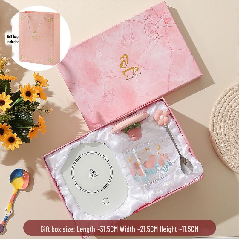 

ZISIZ Tulip Warm Glass Cup