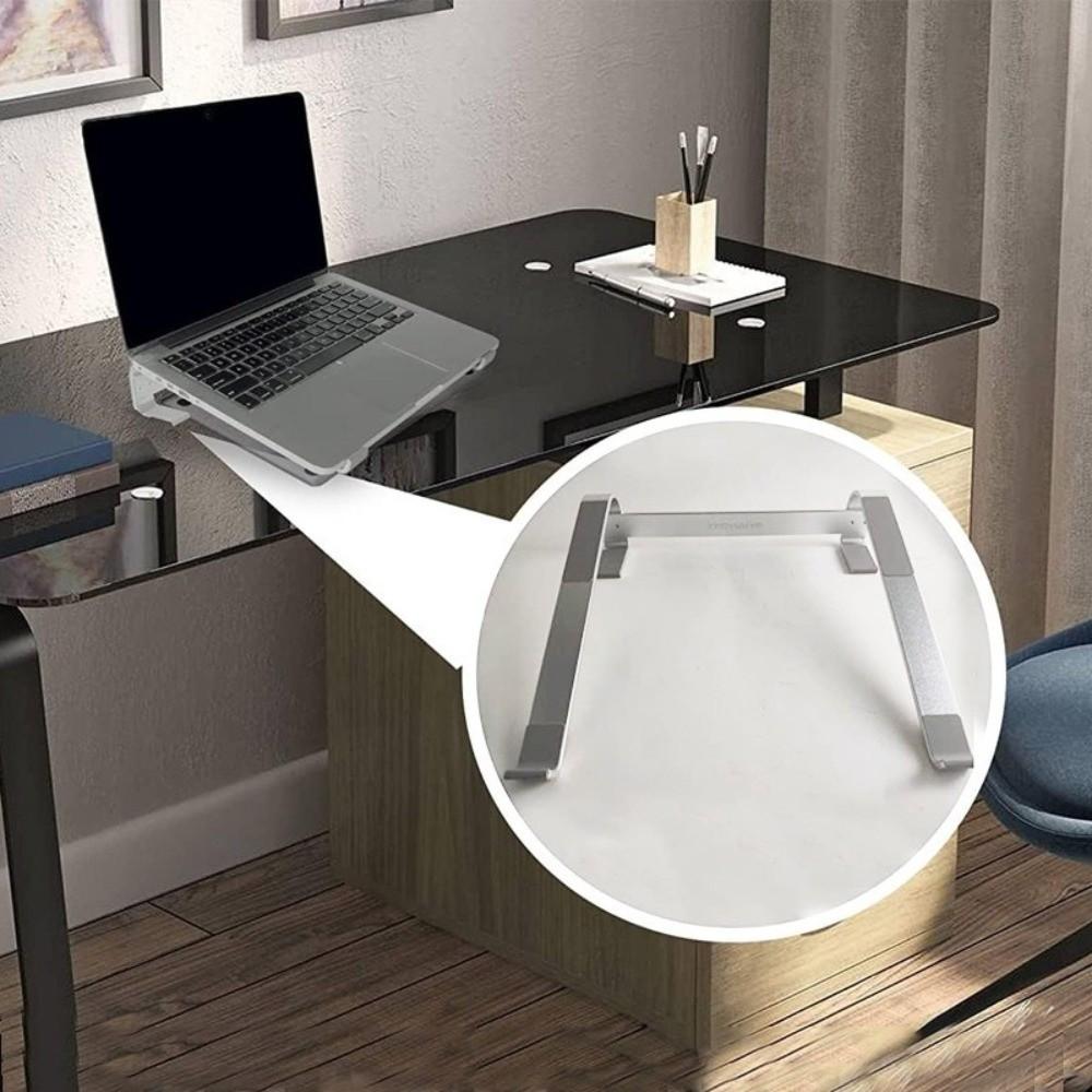 Aluminum Zinc Zinc Alloy Notebook Support Anti-Slip Silicone Cooling Bracket  Office Environment