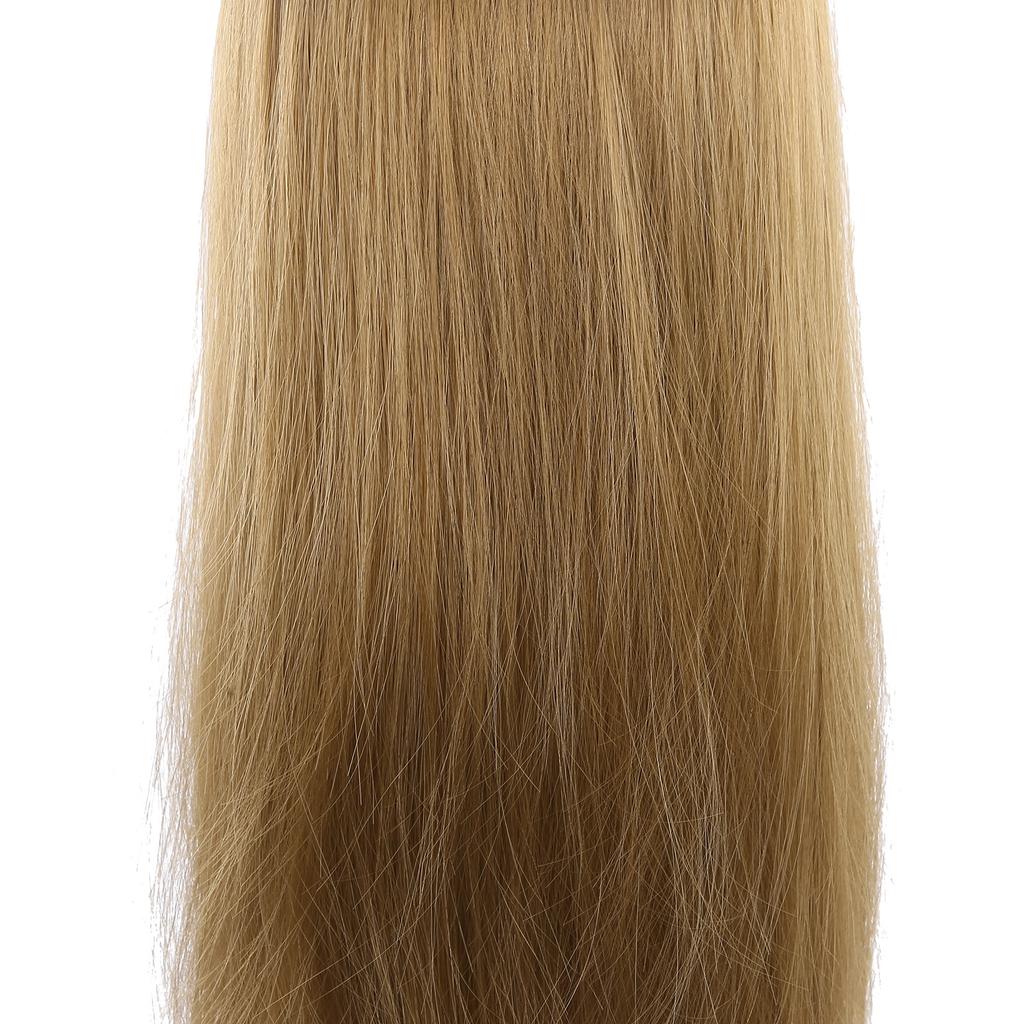 Mannequinkopf Übungspuppe Kosmetikpuppe Haarstyling-Trainingskopf mit Haar