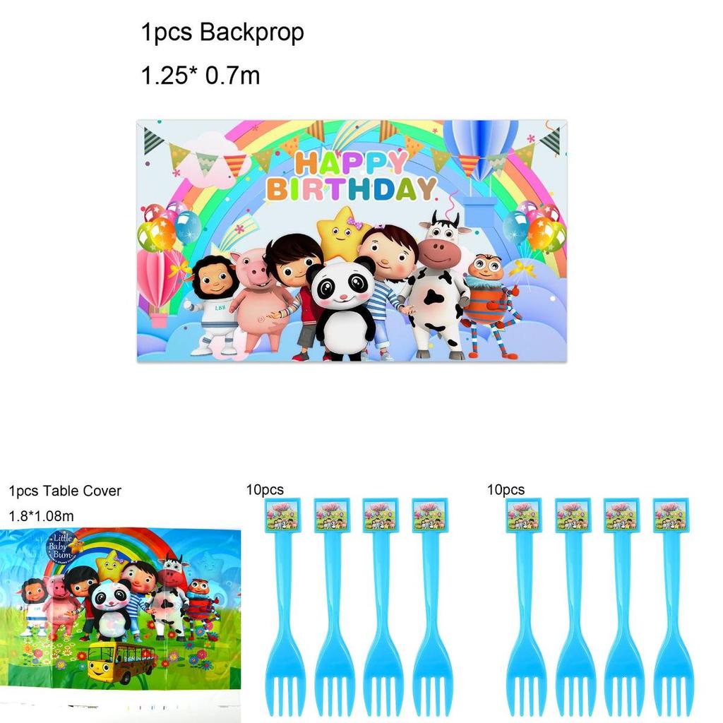 Little Baby Bum Themed Party Decor For A Memorable Kids Birthday Experience