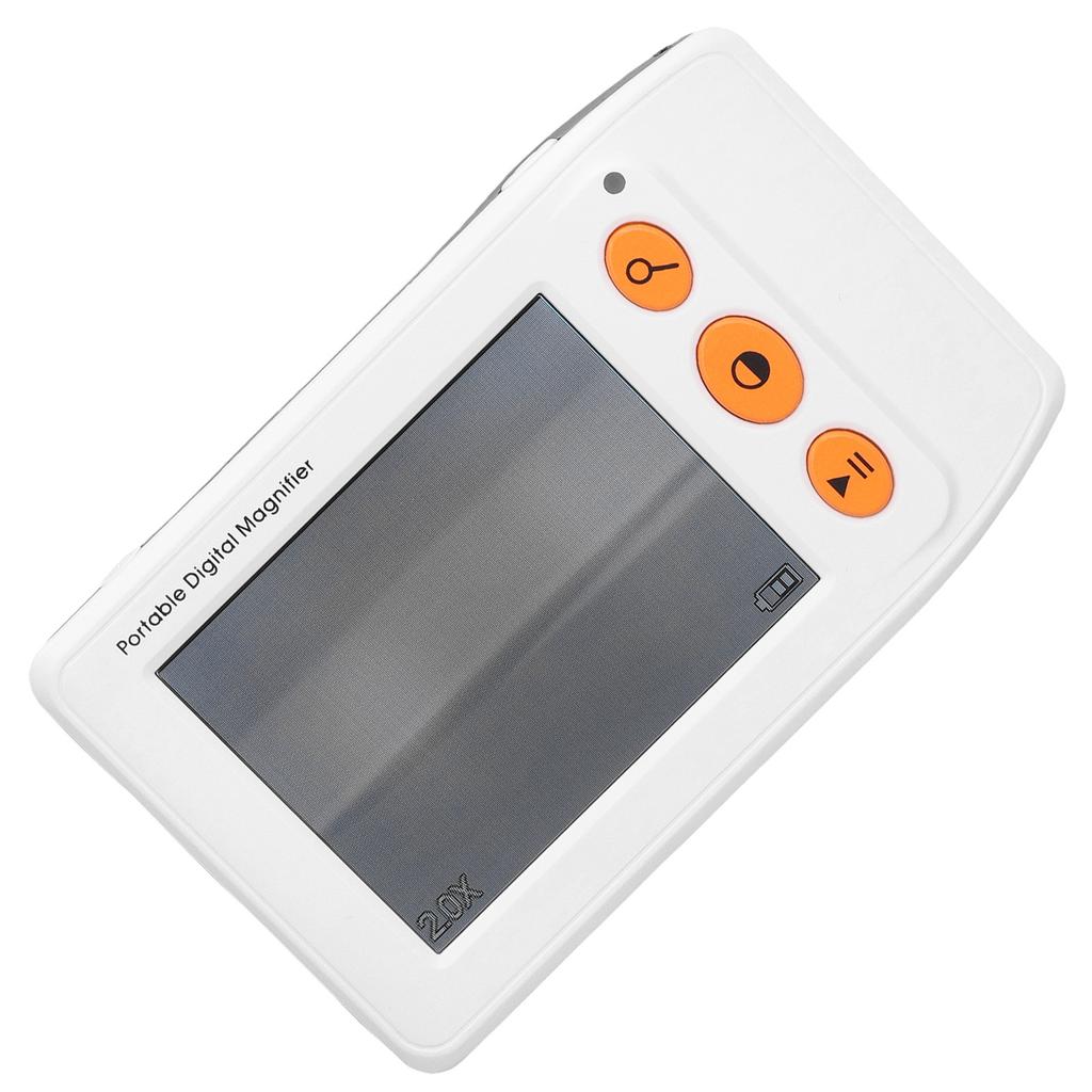 3,5 Zoll Tragbarer Video-Digitallupe 2X-25X Zoom Elektronische Lesehilfe mit 8 Farbmodi für geringe