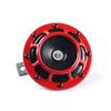 2 Teile/satz Rot/Schwarz Super Laute Kompakte Elektrische Blast Tone Air Horn Kit 12V 115DB für Motorrad auto