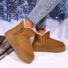 Fashion Fashionable and High-quality Thickened Women's Snow Boots 2025 New Winter Warm Cotton Ankle Boots Cotton Shoes