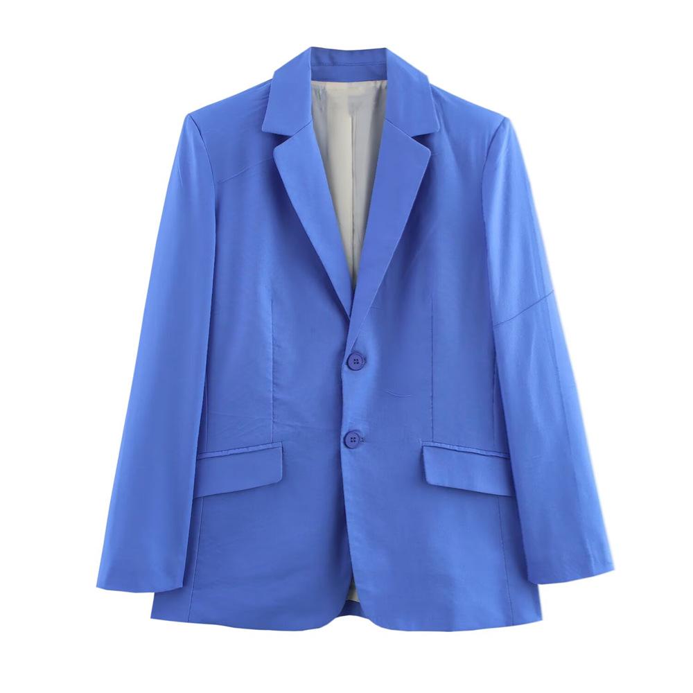 

Spring/Summer 2025 Women s Versatile Loose-Fit Casual Suit Jacket S