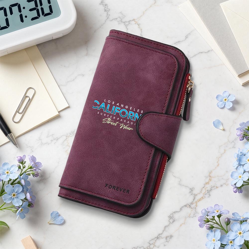 Vintage Long Wallet Multi Card Holder
