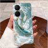 For Huawei Nova Y73 Fashion Beach Seaside Case For Huawei Nova Y73 Clear TPU Soft Cover Anti-scratch Couple Protective Shell