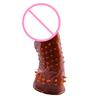 Time Spike Silicone Penis Reusable Delay Extension Sleeve