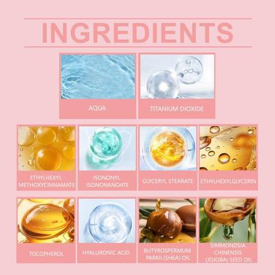 Oceaura Face And Body Protection Cream Moisturizing Brightening Tone-Enhancing With Uv Isolation For Daily Skincare