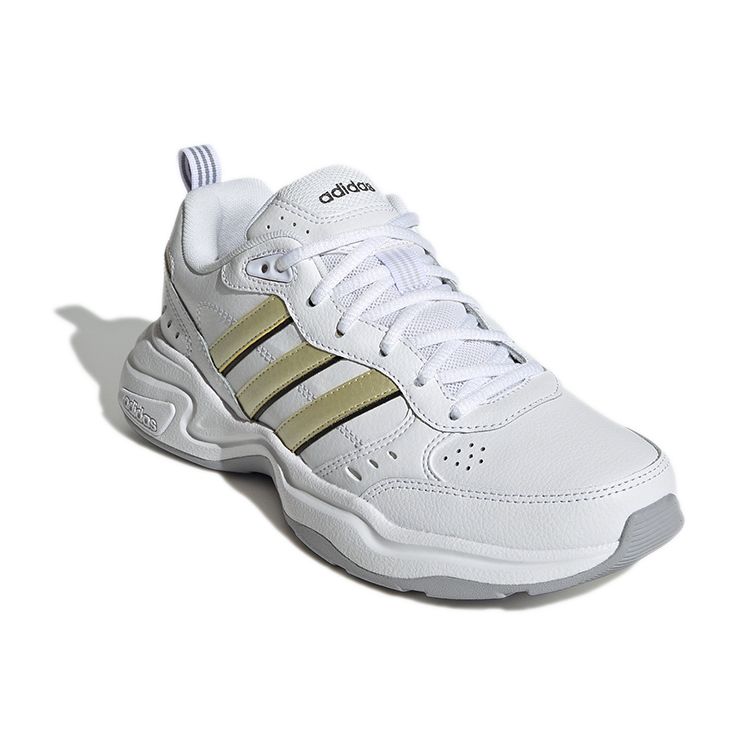Adidas Neo Strutter Comfortable Versatile Fabric Non-Slip Wear-Resistant Low-Top Running Shoes Women sneaker White Platinum GX0671
