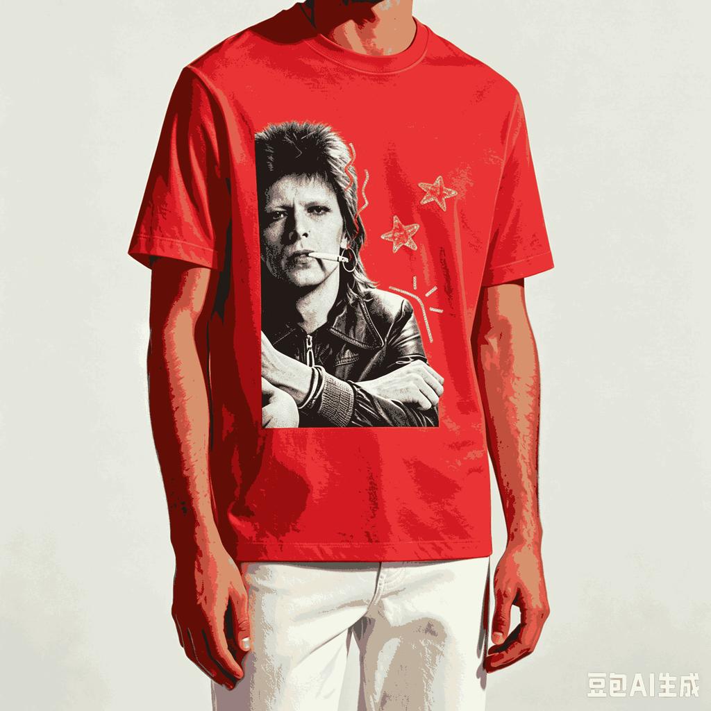 David Bowie For Fan Gift Tshirt Unisex Unisex Harajuku Oversized Unisex Short Sleeve Streetwear High Quality Couples Comfortable