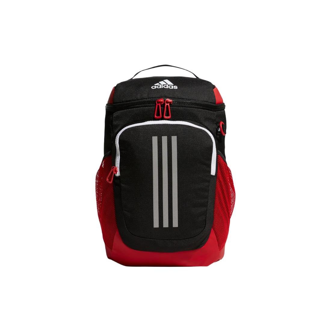 Adidas Sports Fashion Zipper Backpack Men Backpacks Black Fluorescent-Blue Clear-Pink IB0367 Black & Half Fluorescent Blue & Clear Pink