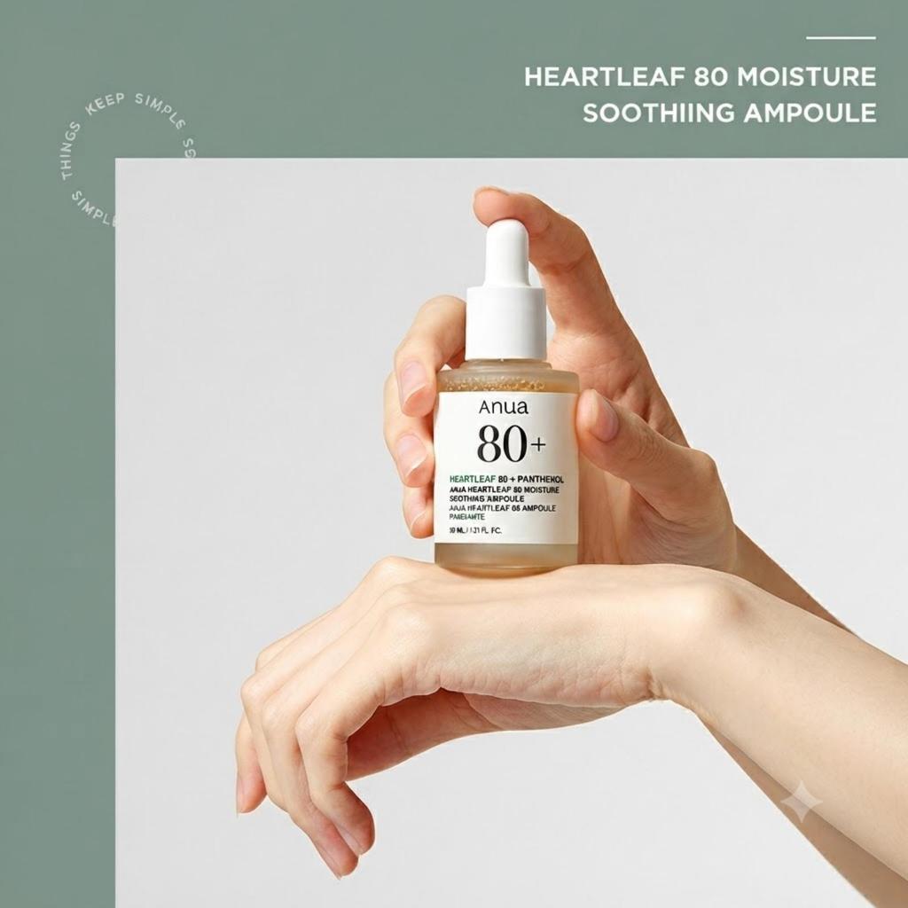 Anua Heartleaf 80 Soothing Ampoule 30ml x3 Set